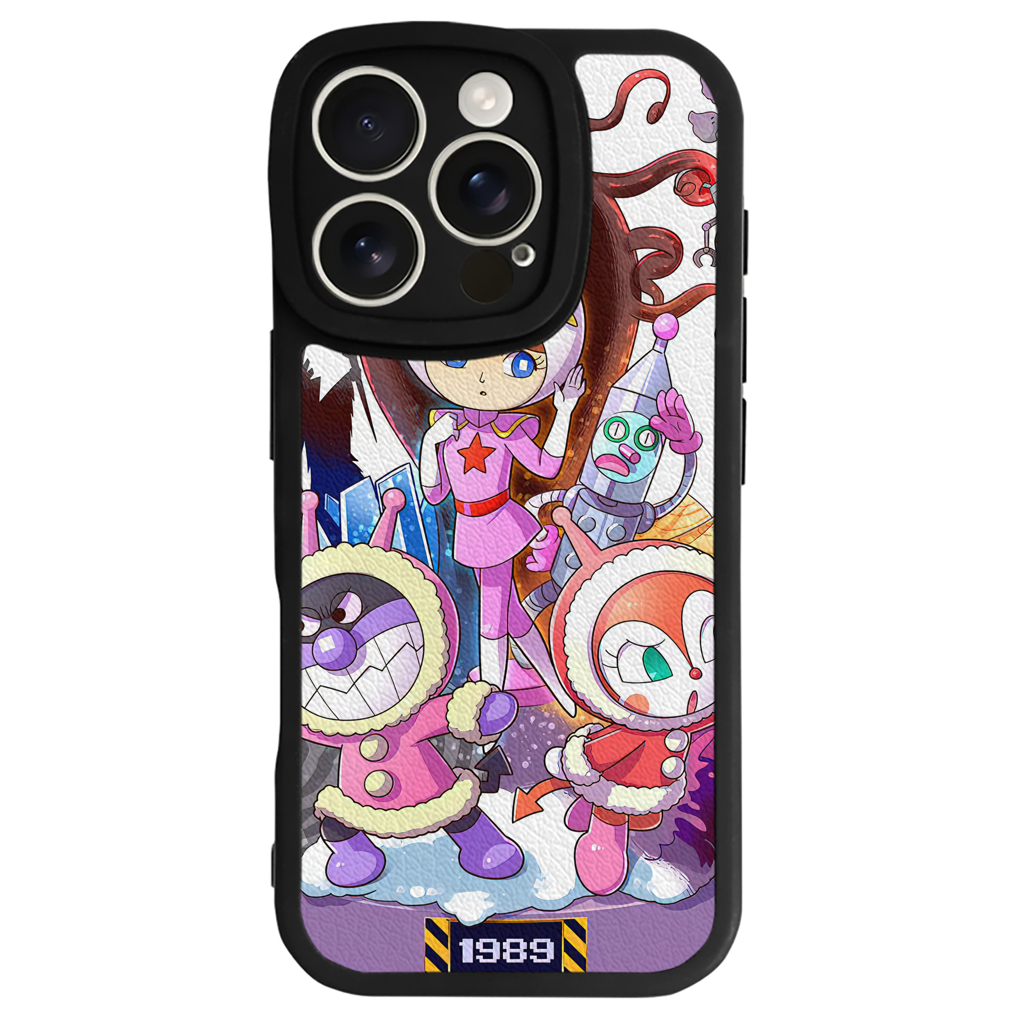 （画像用） アンパンマン Anpanman 【iPhone 16シリーズ対応】シリコンスマホケース（レザー調） 材質：シリコン